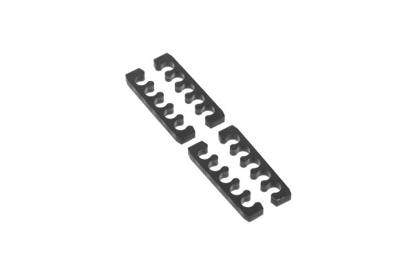 Alphacool Eiskamm X5 Flat – 3mm Black – 4 pcs