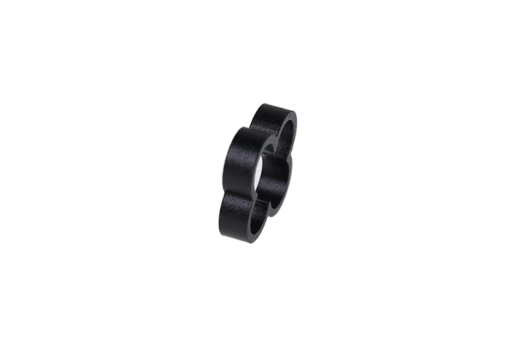 Alphacool Eiskamm Alu X4 - 4mm Black - 4 pcs