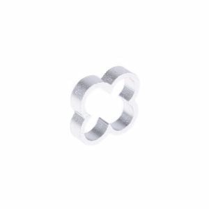 Alphacool Eiskamm Alu X4 - 4mm Silver - 4 pcs