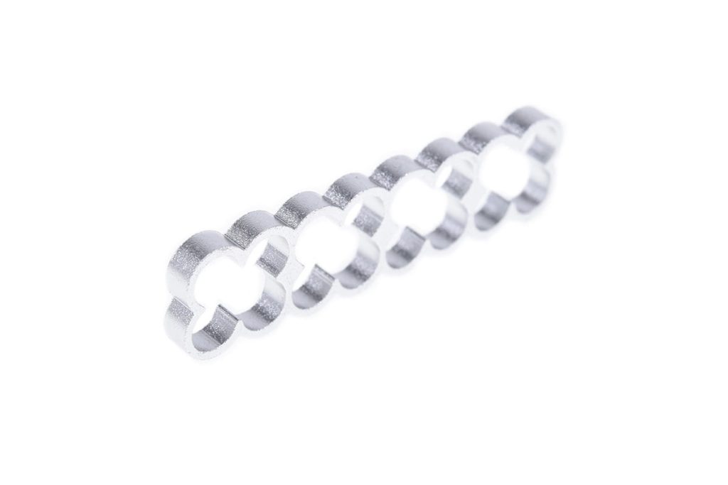 Alphacool Eiskamm Alu X16 - 4mm Silver - 4 pcs