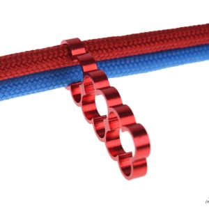 Alphacool Eiskamm Alu X12 - 4mm Red - 4 pcs