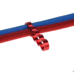 Alphacool Eiskamm Alu X5 Flat - 4mm Red - 4 pcs