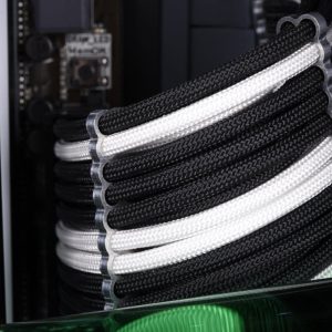 Alphacool AlphaCord Sleeve 4mm - 3,3m (10ft) - Charcoal Grey (Paracord 550 Typ 3) : image 2