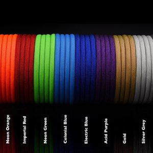 Alphacool AlphaCord Sleeve 4mm - 3,3m (10ft) - Electric Blue (Paracord 550 Typ 3) : image 5