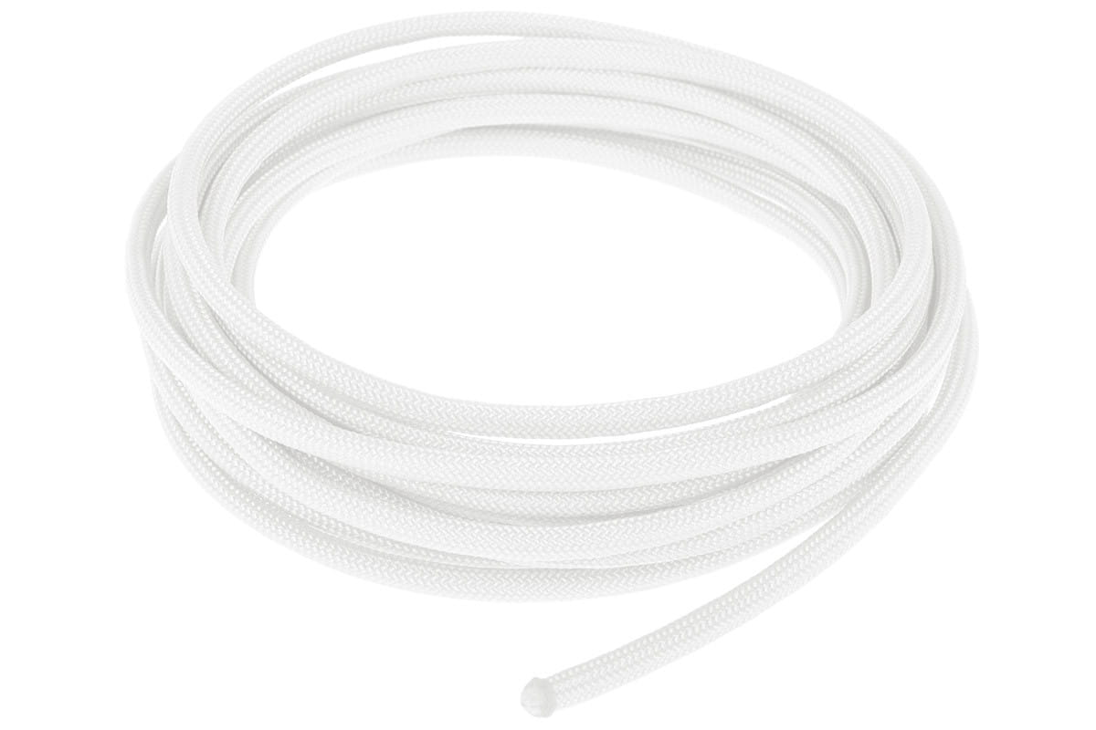 Alphacool AlphaCord Sleeve 4mm - 3,3m (10ft) - White (Paracord 550 Typ 3) : image 1