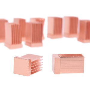 Alphacool GPU RAM Copper Heatsinks 6,5x6,5mm - 10pcs