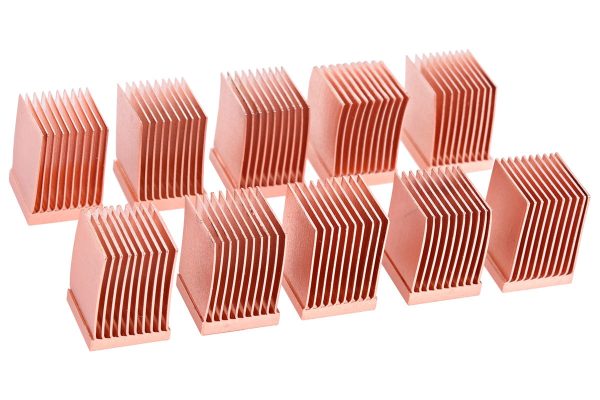 Alphacool GPU RAM Copper Heatsinks 10x10mm – 10pcs