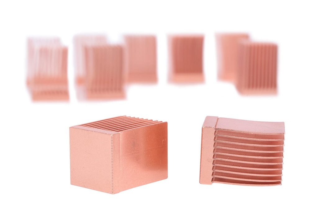 Alphacool GPU RAM Copper Heatsinks 10x10mm - 10pcs