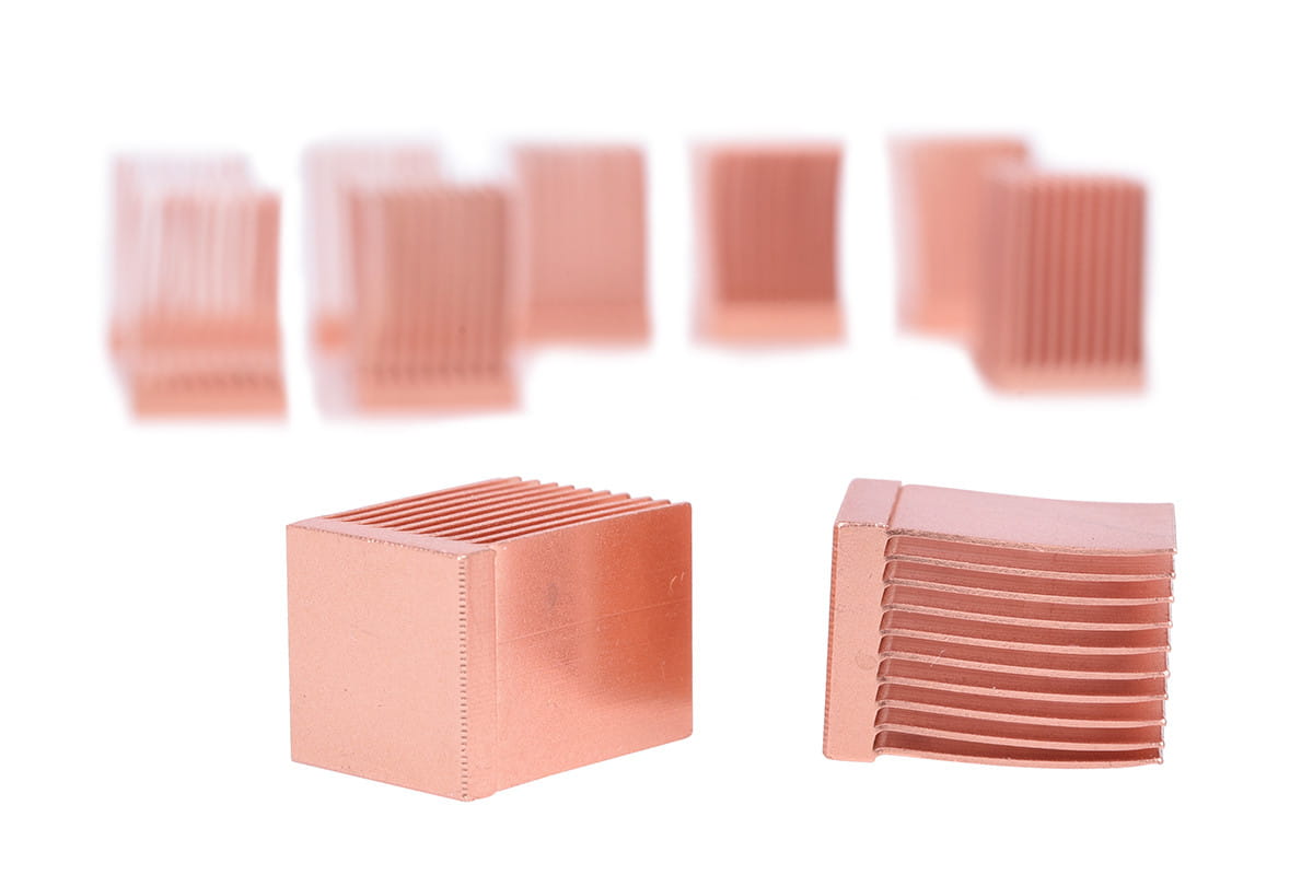 Alphacool GPU RAM Copper Heatsinks 10x10mm - 10pcs