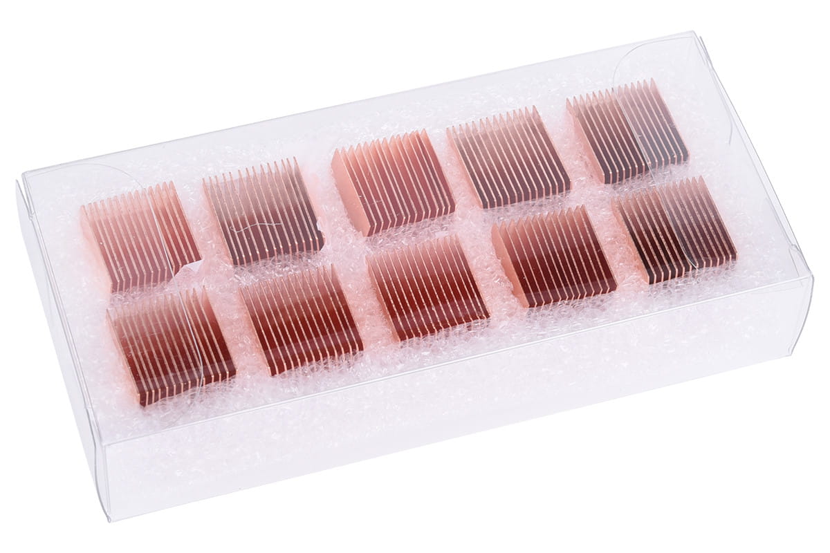 Alphacool GPU RAM Copper Heatsinks 14x14mm - 10pcs