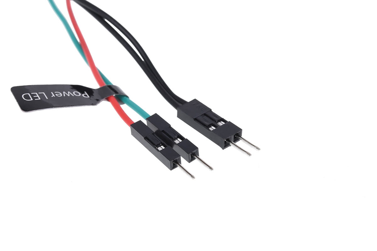 Alphacool powerbutton/switch connection cable 200cm - black