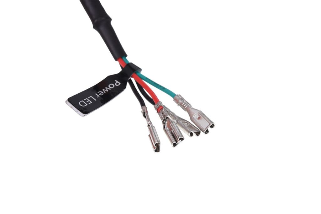 Alphacool powerbutton/switch connection cable 200cm - black