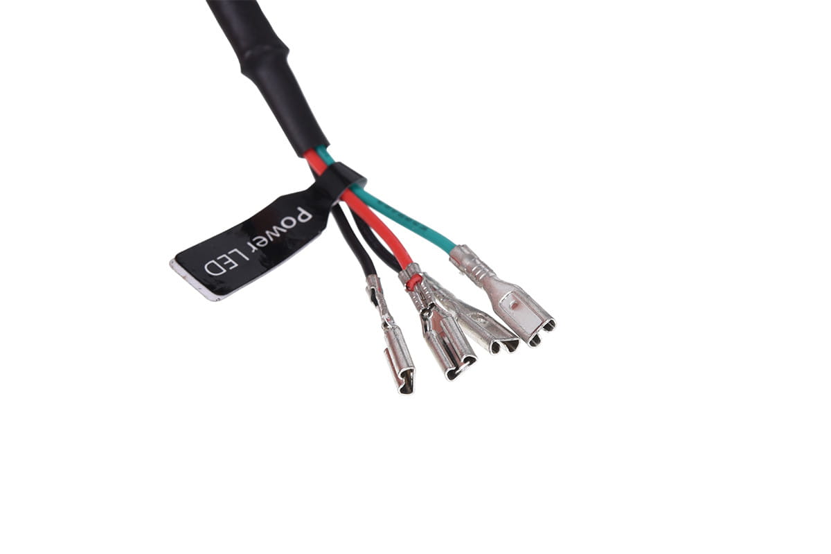 Alphacool powerbutton/switch connection cable 200cm - black