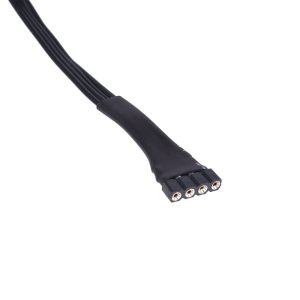 Alphacool RGB 4pol LED adapter cable for Mainboards 100cm - black