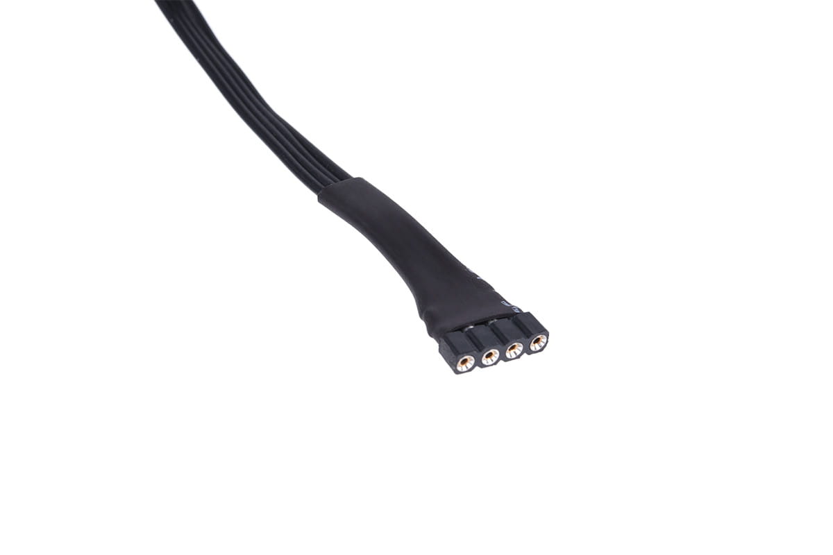 Alphacool RGB 4pol LED adapter cable for Mainboards 100cm - black