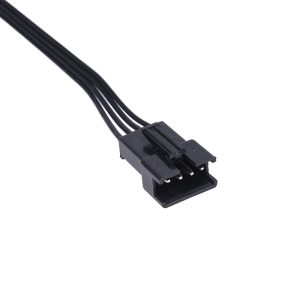 Alphacool RGB 4pol LED adapter cable for Mainboards 100cm - black