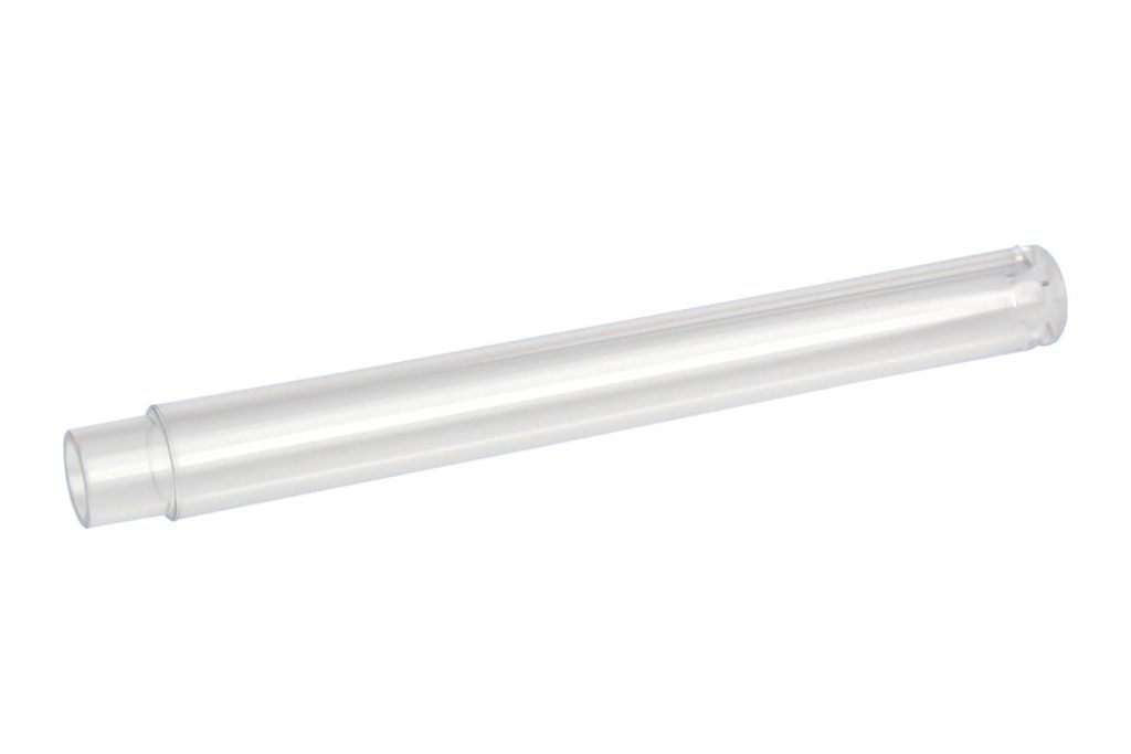 Alphacool Eisbecher 250 riser tubes below (142mm)