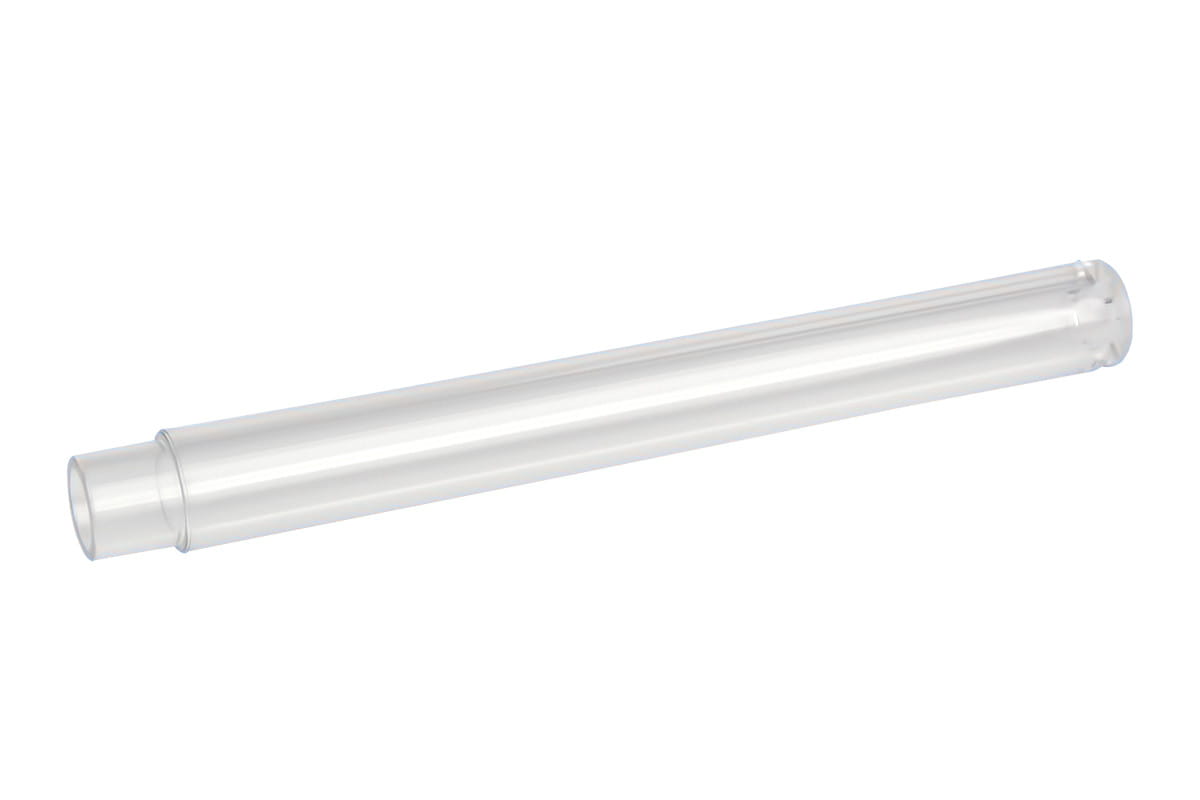 Alphacool Eisbecher 250 riser tubes below (142mm)