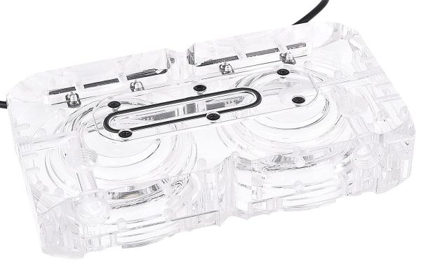 Alphacool Eisdecke D5 dual plexi top