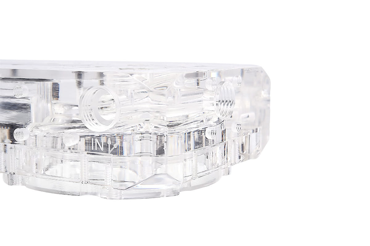Alphacool Eisdecke D5 dual plexi top