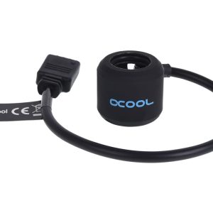 Alphacool Aurora HardTube LED ring 13mm Deep Black - RGB : image 1