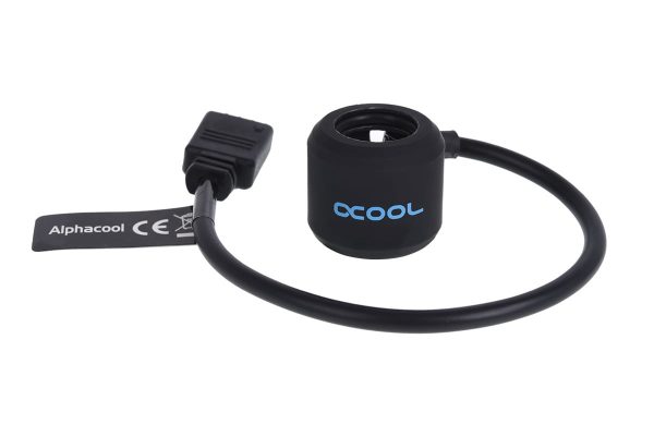 Alphacool Aurora HardTube LED ring 13mm Deep Black – RGB
