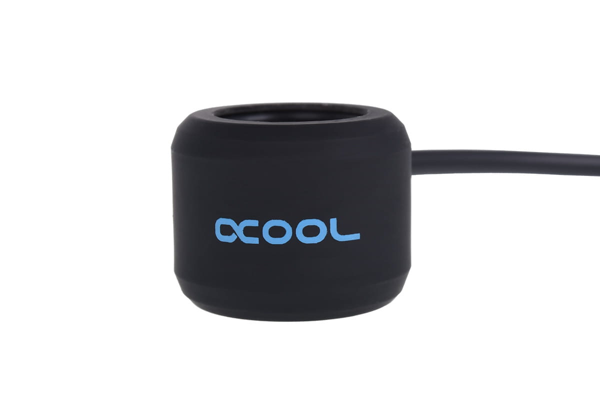 Alphacool Aurora HardTube LED ring 16mm Deep Black - RGB