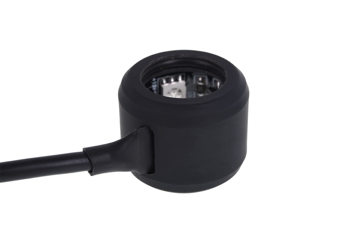 Alphacool Aurora HardTube LED ring 16mm Deep Black - RGB