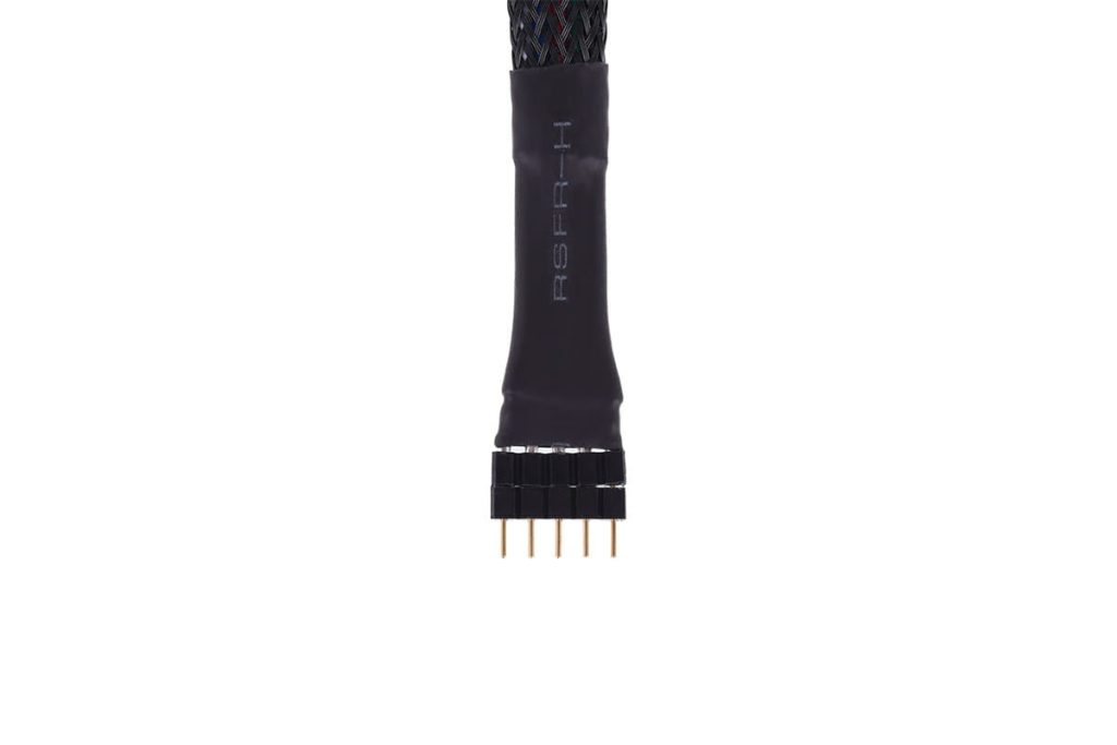 Alphacool y-cable RGBW 5pol to 3x 5pol 30cm incl. connector - black
