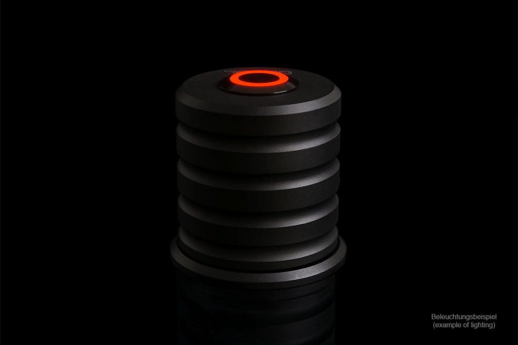 Alphacool Powerbutton Button - Deep Black