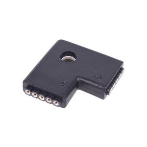 Alphacool Aurora LED RGBW connector 90 - Black