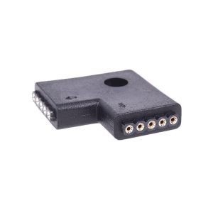 Alphacool Aurora LED RGBW connector 90 - Black