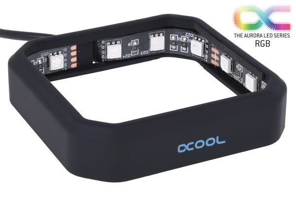 Alphacool Aurora XPX RGB frame – black