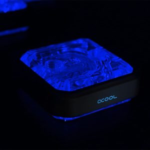 Alphacool Aurora XPX RGB frame - black