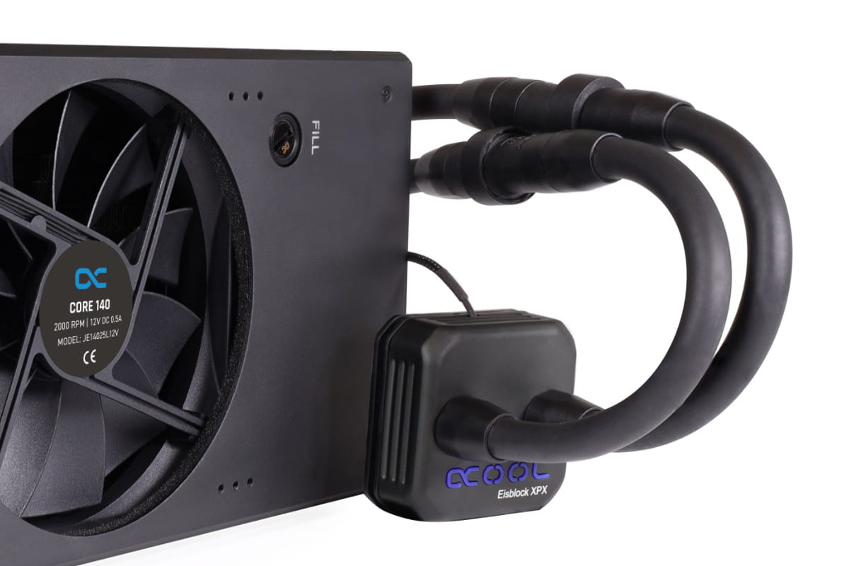 Alphacool Eisbaer Extreme liquid CPU cooler 280 - black edition