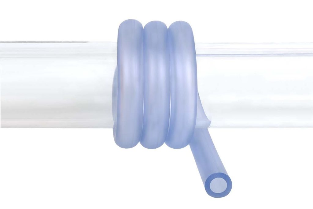 Alphacool tubing AlphaTube HF 16/10 (3/8 ID) - clear 1m (3,3ft) retail box