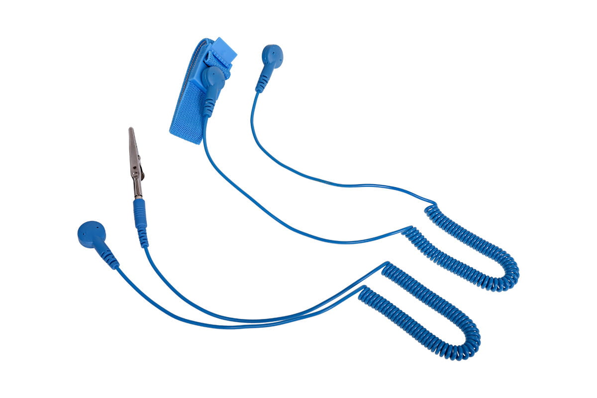 Alphacool Anti-Static wrist maschette blue : image 1