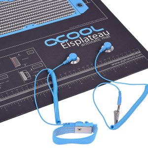 Alphacool Anti-Static wrist maschette blue : image 2