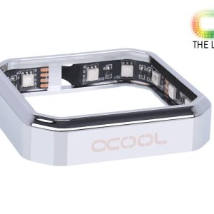 Alphacool Aurora XPX RGB frame - chrome