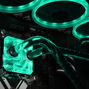 Alphacool Aurora XPX RGB frame - chrome