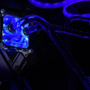 Alphacool Aurora XPX RGB frame - chrome