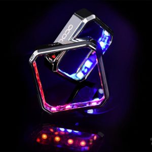 Alphacool Aurora XPX RGB frame - chrome