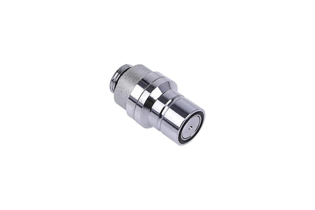 Alphacool Eiszapfen Quick release connector G1 / 4 AG - Chrome