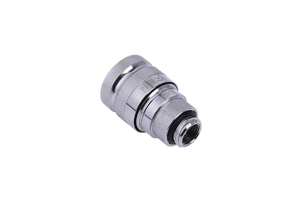 Alphacool Eiszapfen Quick release coupling G1 / 4 AG - Chrome