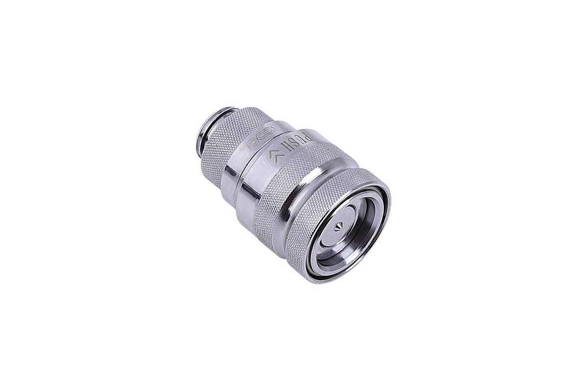 Alphacool Eiszapfen Quick release coupling G1 / 4 AG - Chrome