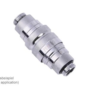 Alphacool Eiszapfen Quick release coupling G1 / 4 AG - Chrome
