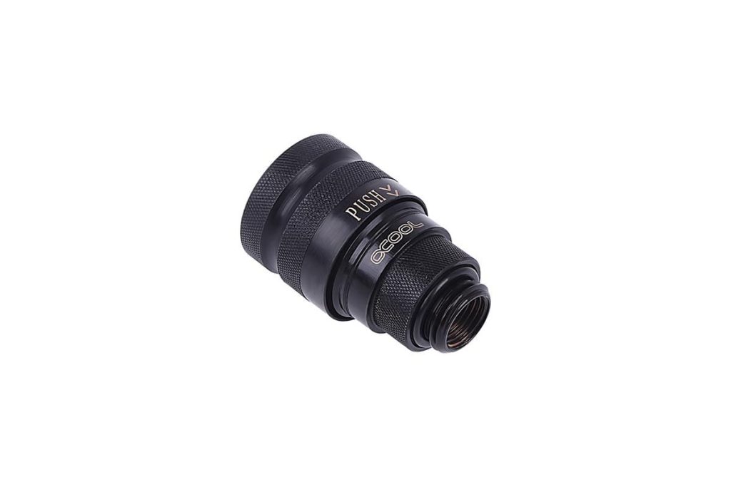 Alphacool Eiszapfen Quick release coupling G1 / 4 AG - Dceep Blak