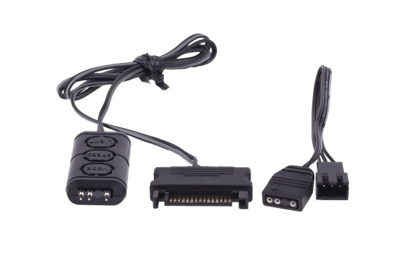 Alphacool Aurora Eiscontrol addressable RGB controller – black
