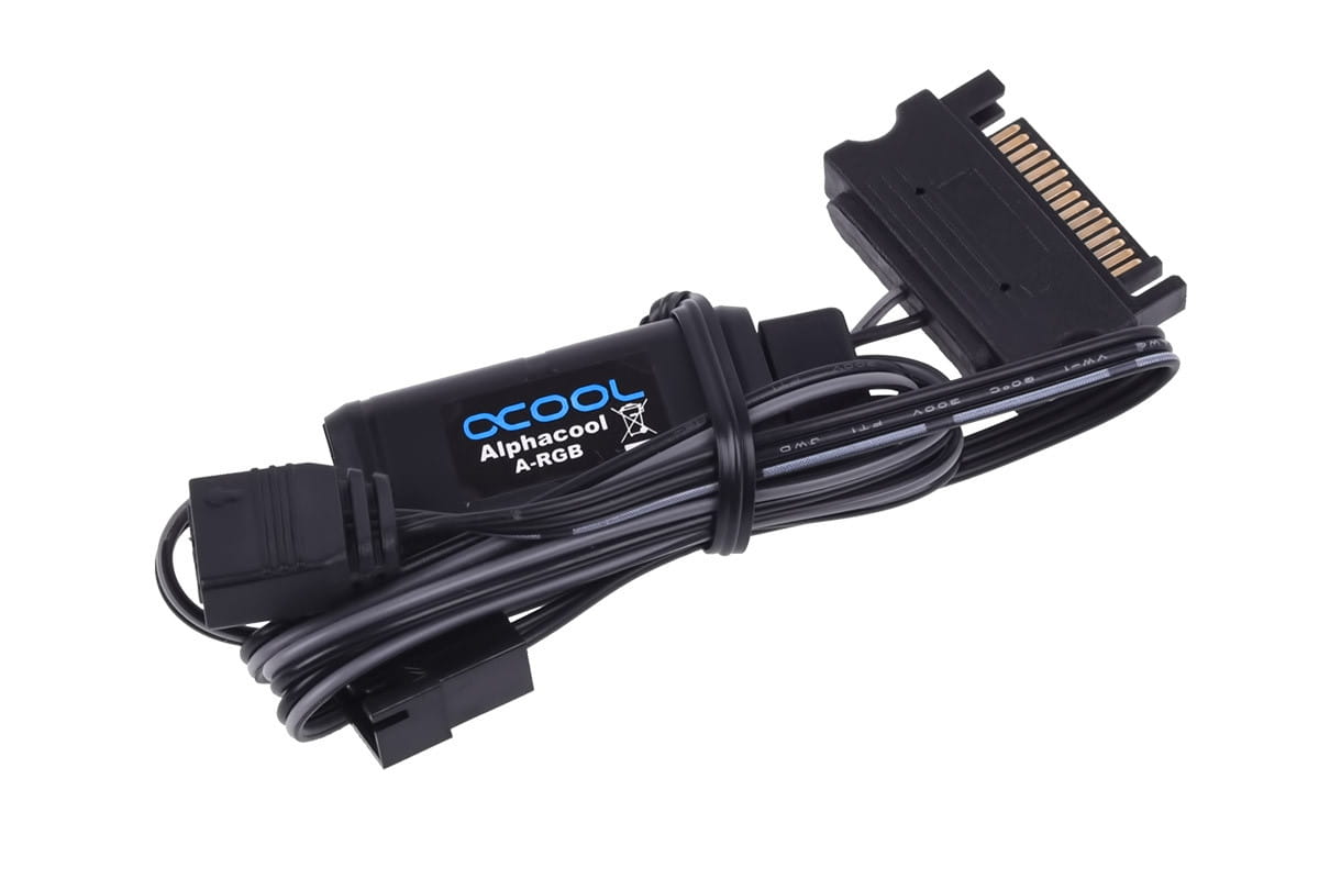 Alphacool Aurora Eiscontrol addressable RGB controller - black
