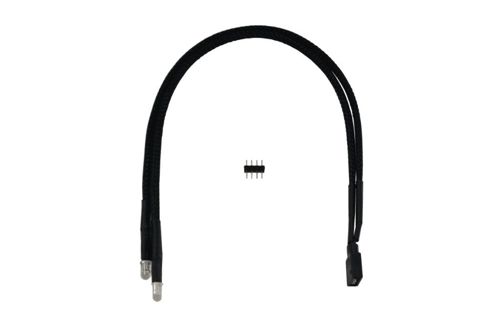 Alphacool Twin LED RGB 30cm - Sleeving black